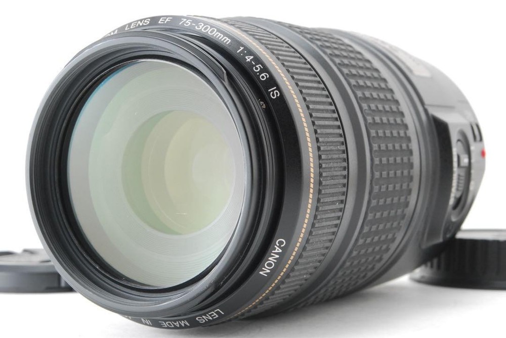 Canon EF 75-300mm F4 Telephoto Zoom Lens Pre-Owned in Great Condition