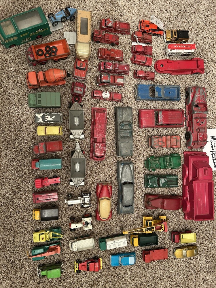 Vintage Toy Car Lot