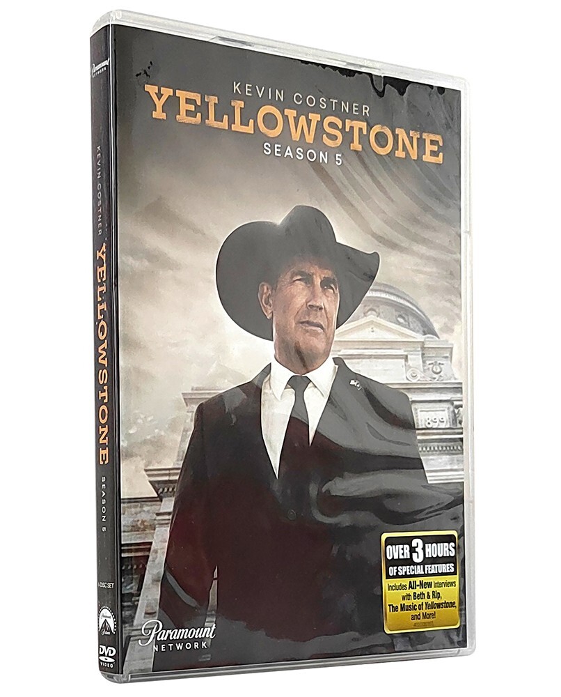 Yellowstone: Season 5 Five Part 1 (DVD, 2023, 4-Disc Box Set) New Sealed