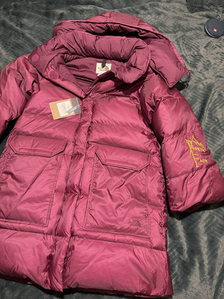 The North Face Parka Long Women 73 Puffer Coat 600-Down Boysenberry NWT $500 S