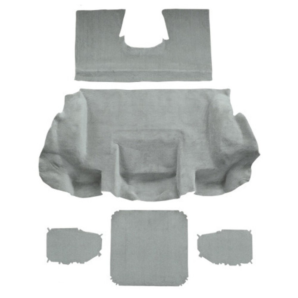 Carpet for 2001-2004 Chevrolet Corvette Convertible Rear with Pad Cutpile