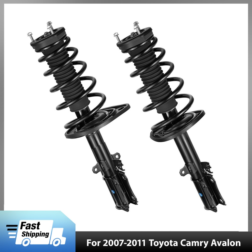 2x Rear Quick Complete Struts For 2007-2012 Toyota Camry Avalon w/ Coil Spring