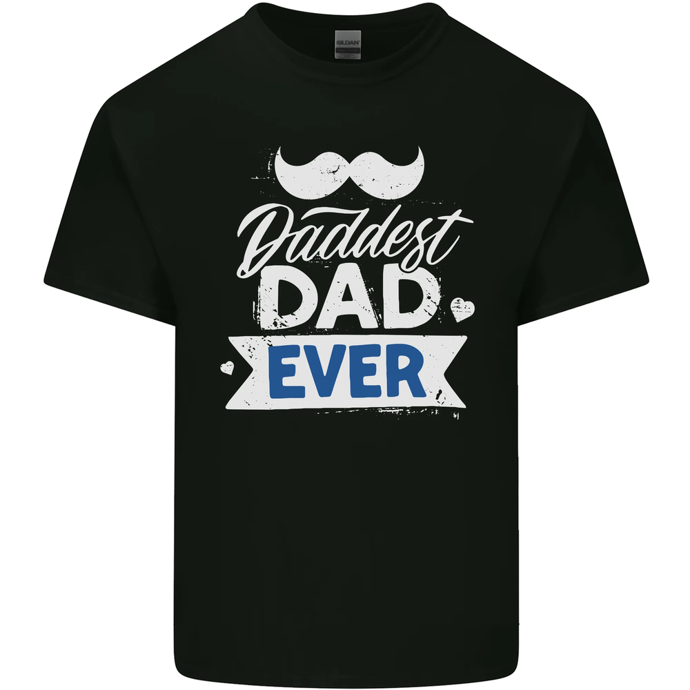 Fathers Day Daddest Dad Ever Mens Cotton T-Shirt Tee Top-image