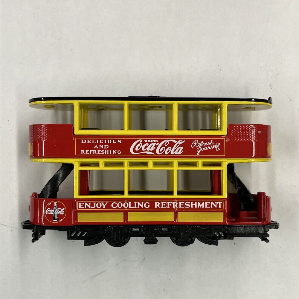 Matchbox Coca Cola Tram Car Special Edition Detailed Collectible With Box