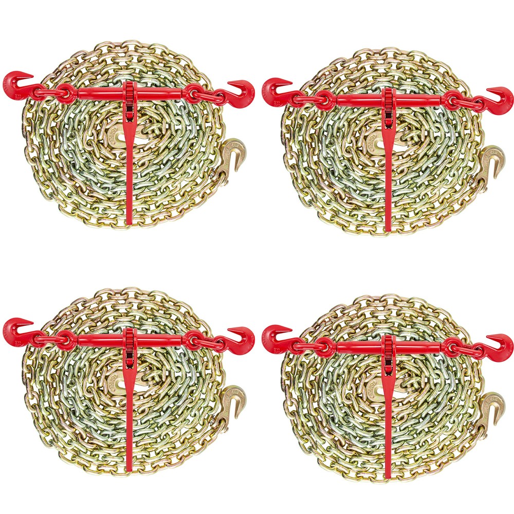 VEVOR Ratchet Load Binder Chain and Binder Kit 3/8