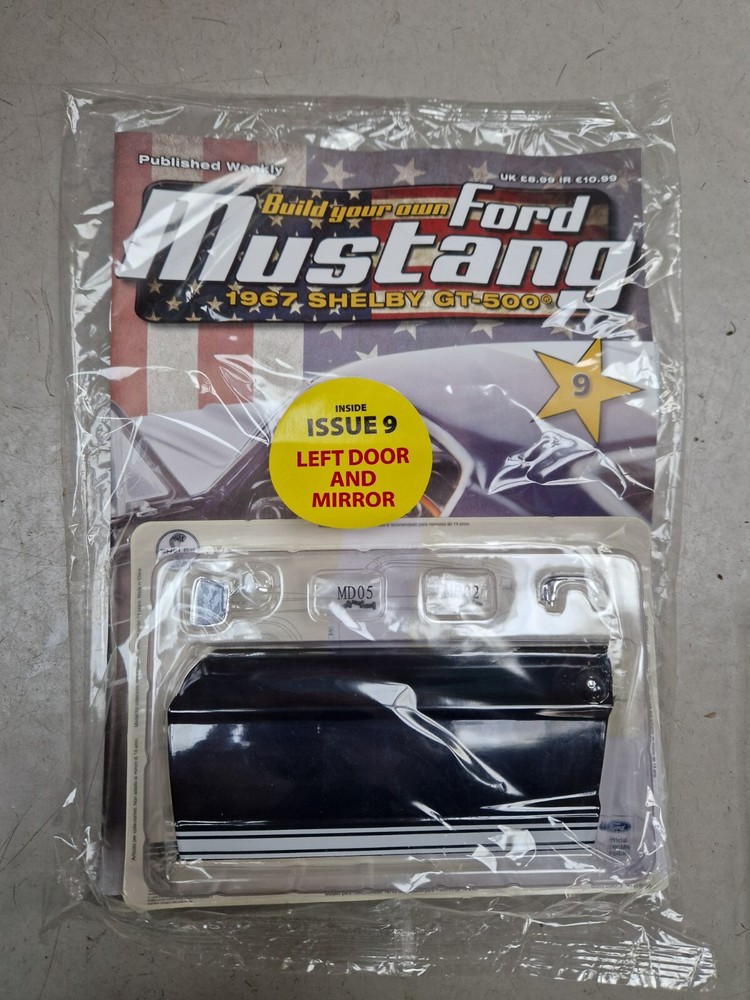 1/8 DEAGOSTINI BUILD YOUR OWN FORD MUSTANG 1967 SHELBY GT-500 ISSUE 9 INC PART