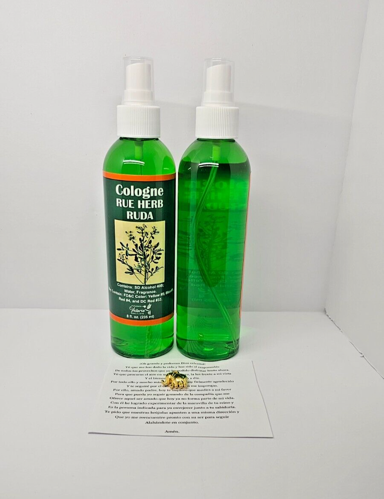 RUDA COLONIA CON FEROMONAS / RUE COLOGNE WITH PHEROMONES FREE AMULET 1PC