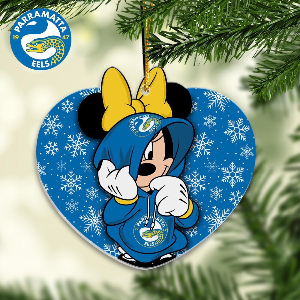 Parramatta Team Eels Christmas Mouse Ornament Gifts For Fans
