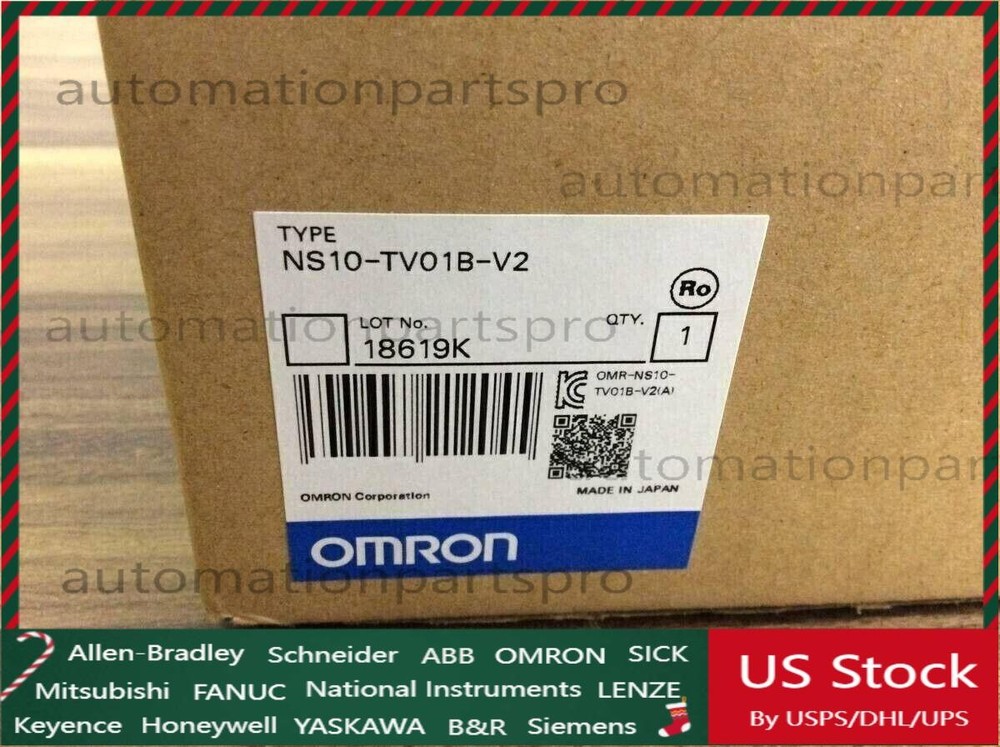 New Omron NS10-TV01B-V2 Touch Screen Programmable Terminal OPERATOR INTERFACE