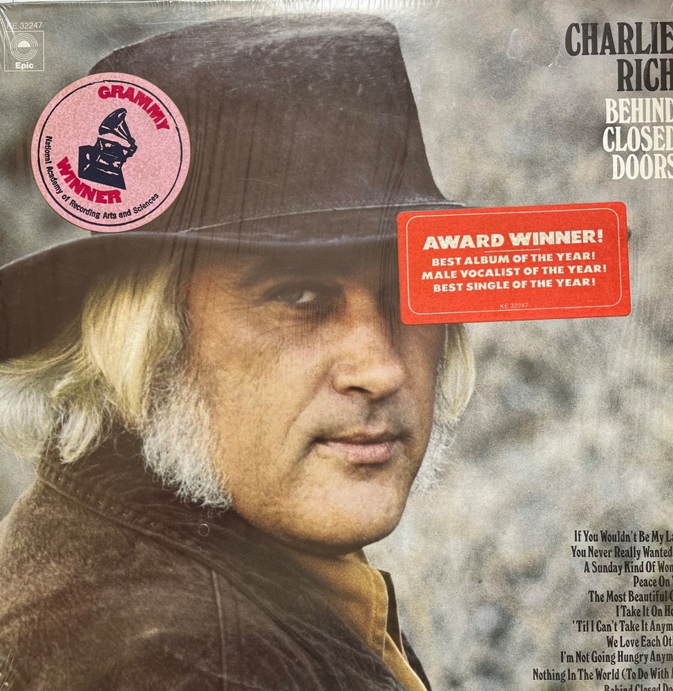 Charlie Rich Behind Closed Doors Vinyl Record LP