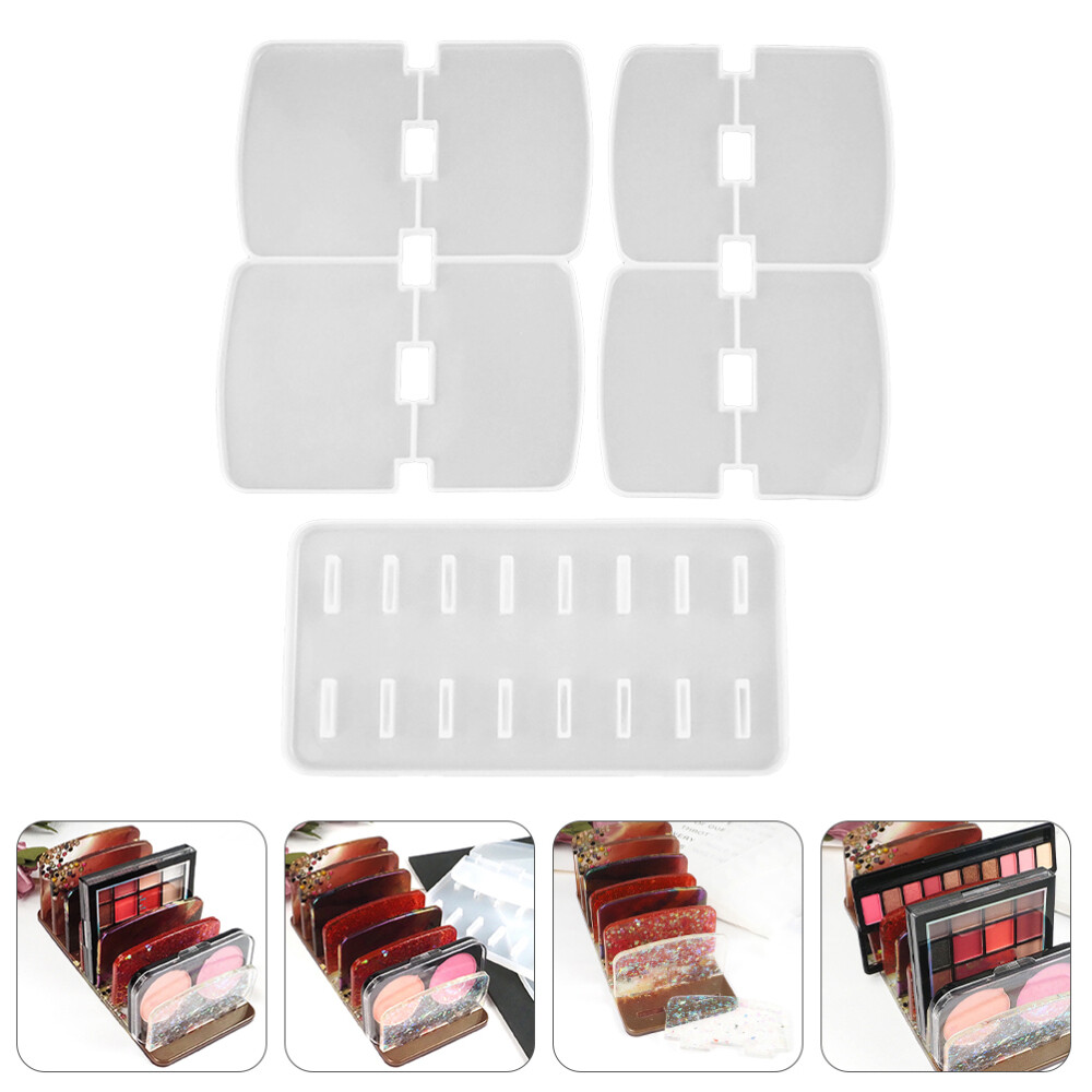 3pcs File Organizer Coaster Stand Organizer Molds Resin Casting