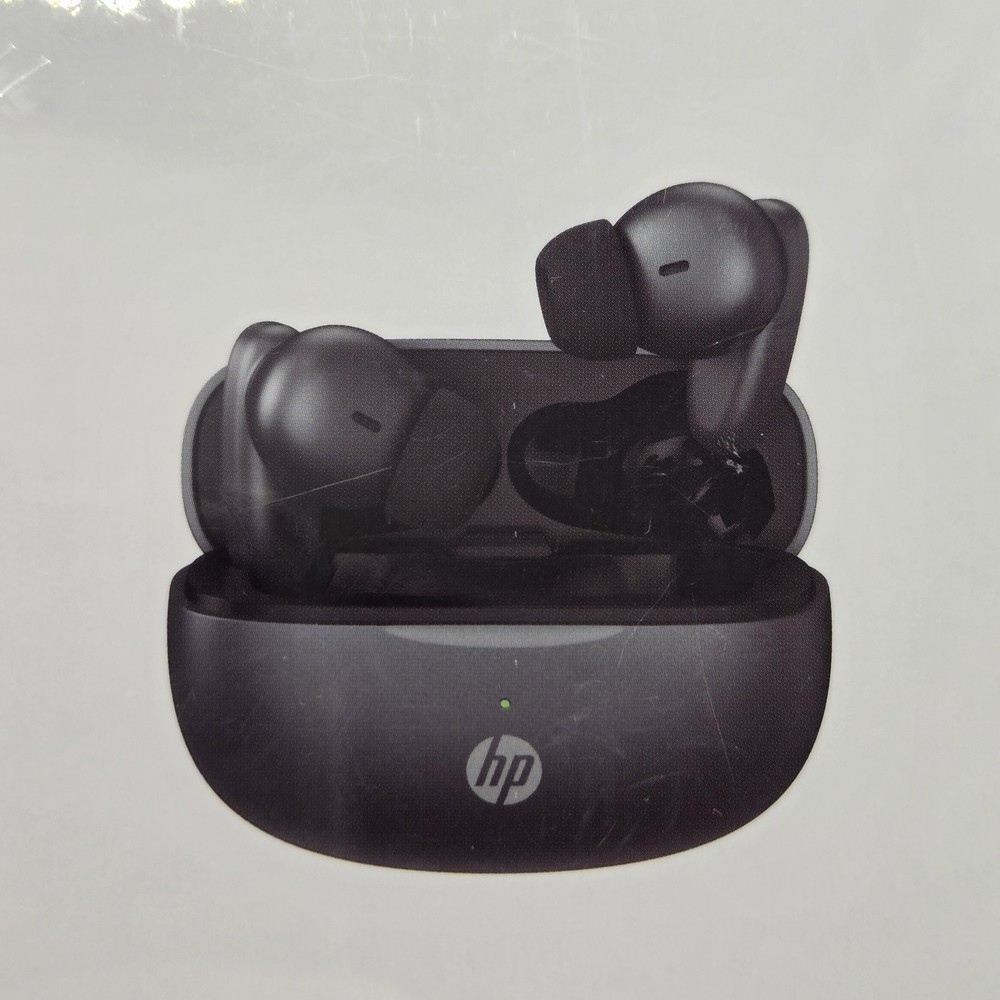 HP H101 True Wireless Earbuds Bluetooth 5.0 Black New Sealed