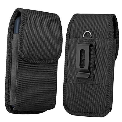 Cell Phone Holster for iPhone 15, 15 Pro 14, 14 Pro 13, 13 Pro 12, 12 Medium