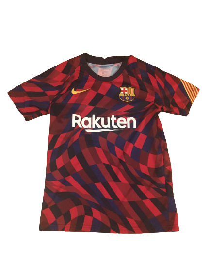 Nike FC Barcelona Dri Fit Training Top 2020/21 Used Youth M