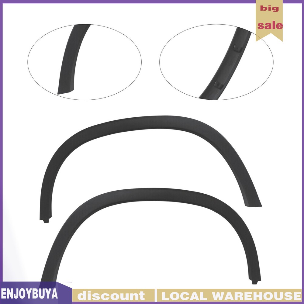 For Chevrolet Trax 2013-2016 Front Wheel Arch Trim Fender Flares Left+Right Side