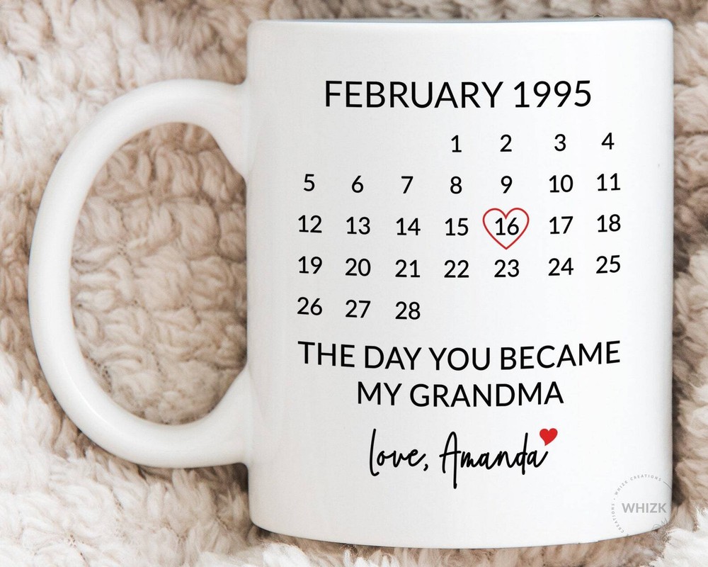 Best Grandma Coffee Mug Gift for Mother's Day from Grandkids