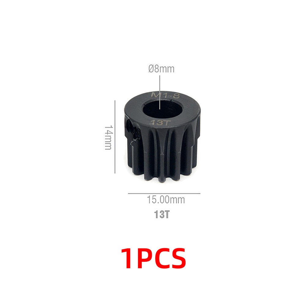 M1 8mm 13T Pinion Motor Gear for 1/5 TRAXXAS ARRMA 8S EXB RC Car Motor