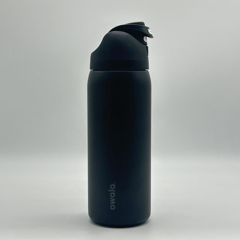 Owala FreeSip 32oz Stainless Steel Water Bottle Very Very Dark Top Quality