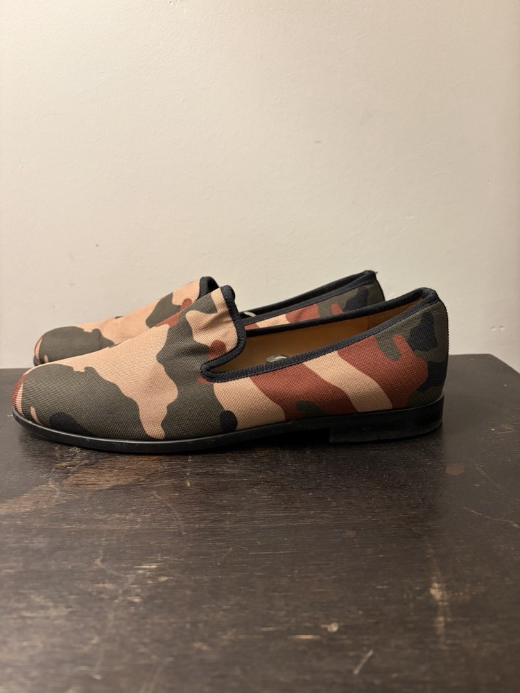 Duke & Dexter Men's Camo Loafer Size 10 Slip On Dress Shoes