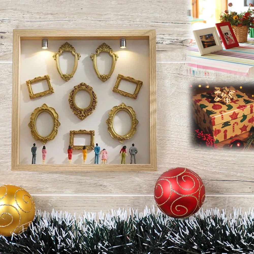 DIY Mini Museum Silhouette Box – Personalized Valentine’s Memory Display Gift