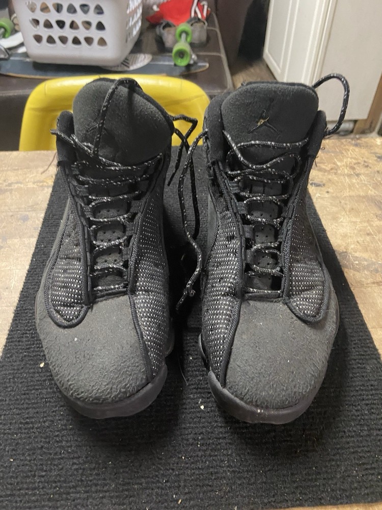 2016 Nike Air Jordan 13 Retro Black Basketball Shoes Sneakers 310004-111 Sz 10