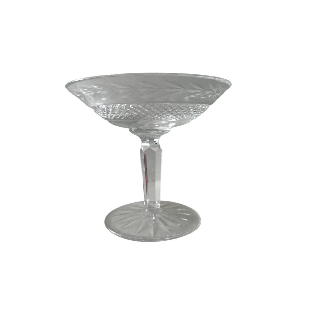 Vintage Waterford Crystal Stemmed Vase Dish in Mint Condition  