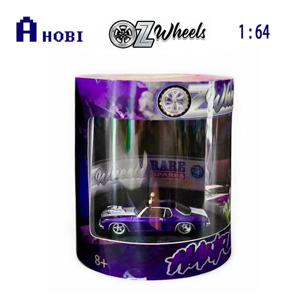 OZ Wheels 1:64 Scale Hanful Holden HQ Monaro Skid Cylinder Diecast Model Purple