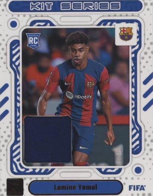 2023-24 Panini Donruss Fifa - Kit Series #KS-LY Lamine Yamal (MEM, RC)