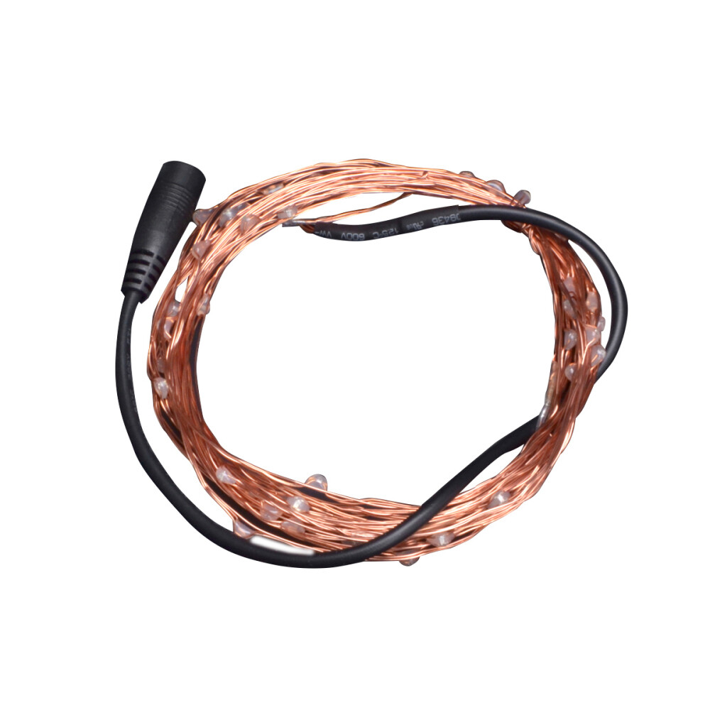 Decorative DC 12V 6W Copper Wire Practical Night Light Holiday Party