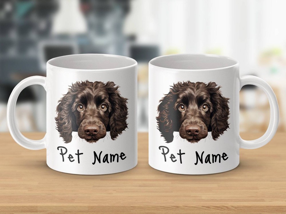Custom Dog Mug Personalized Spaniel Coffee Cup Pet Lover Gift Dog Owner Birthday