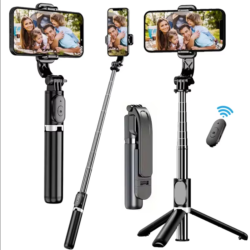 C01 Telescopic Selfie Stick Tripod Monopod Stand Mobile Phone Support Wireless G