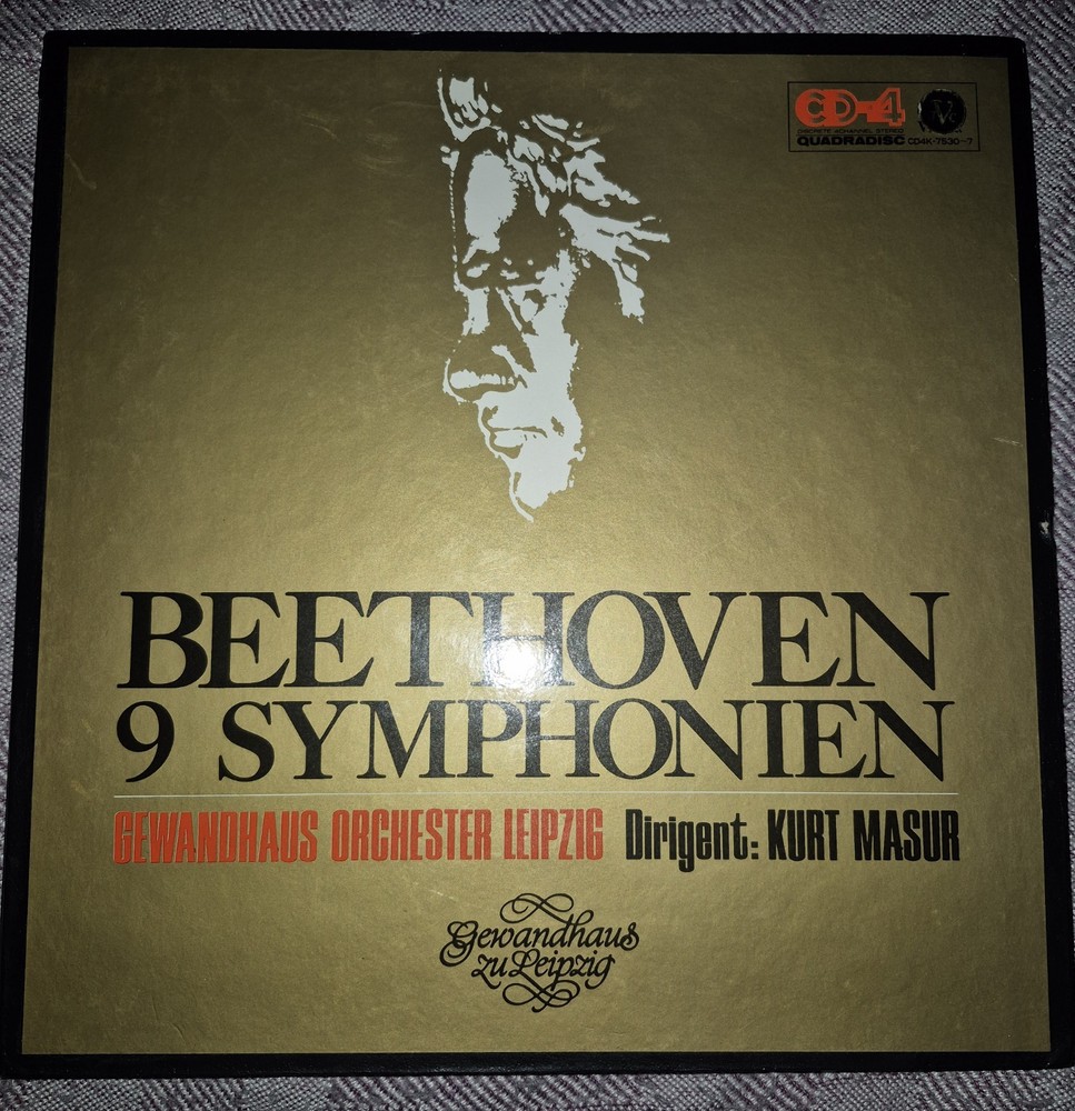 Beethoven 9 Symphonien 9 Vinyls Collector's Box