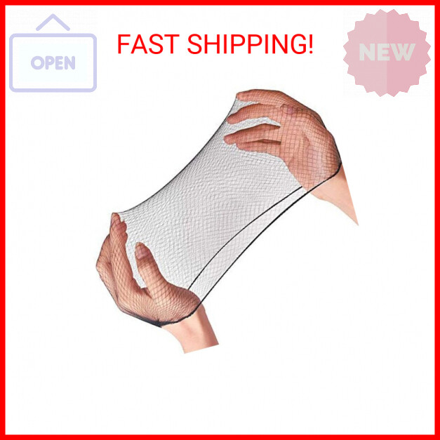 Smilco 100-Pack 22-Inch Elastic Invisible Mesh Hair Nets