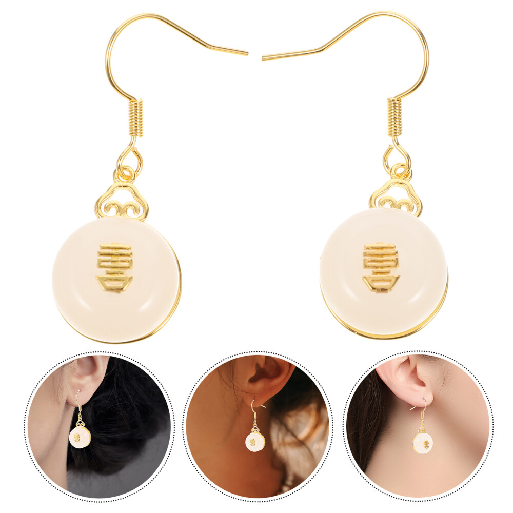 Novelty Earrings Women' S Earrings Donuts Pendant Earrings Dangle Earrings