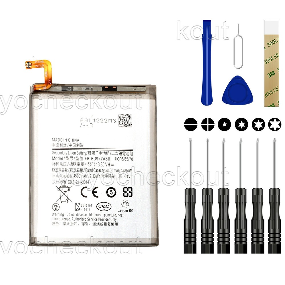 For Samsung Galaxy S10 5G SM-G977U Battery EB-BG977ABU Replacement Tool
