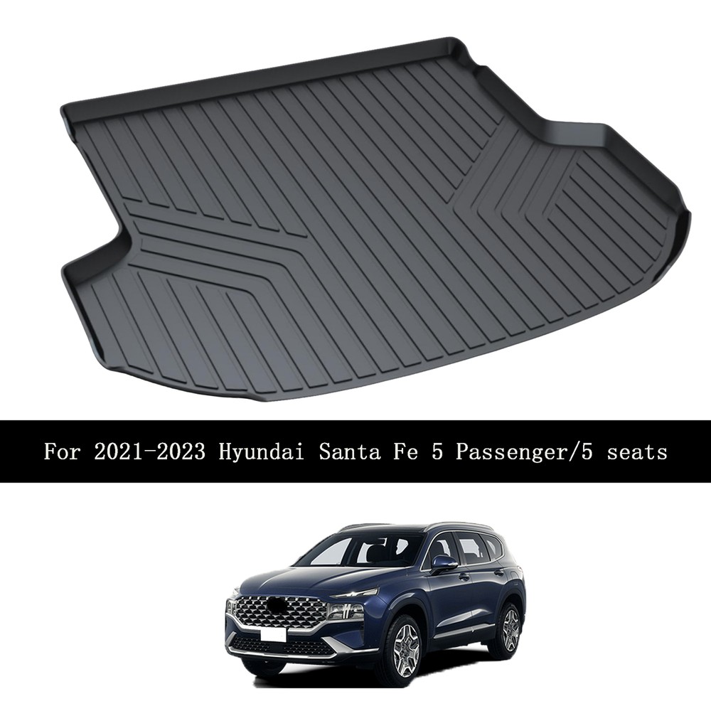 Cargo Liner Floor Cover Mat Carpet fit for 2021-2023 Hyundai Santa Fe 5 seat