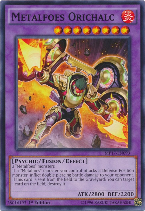 Metalfoes Orichalc MP17-EN093 Common 1st Edition Near Mint
