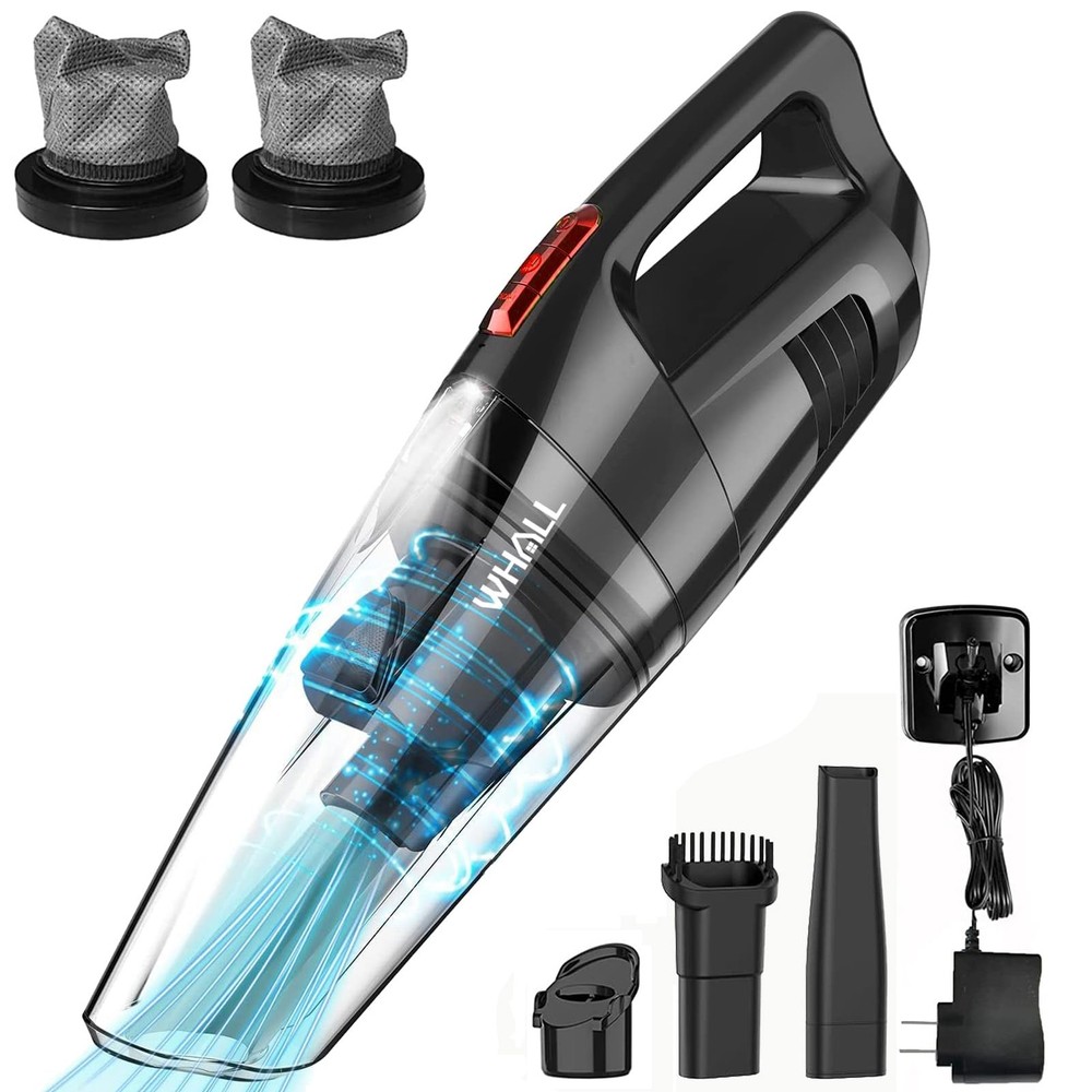 Cordless Handheld Vacuum with 8500PA Strong Suction for Wet and Dry Cleaning