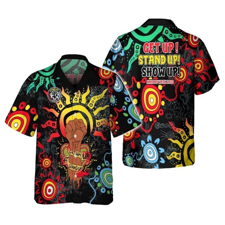 Naidoc Week 2022 3D Hawaiian Shirt Australia Gift Design