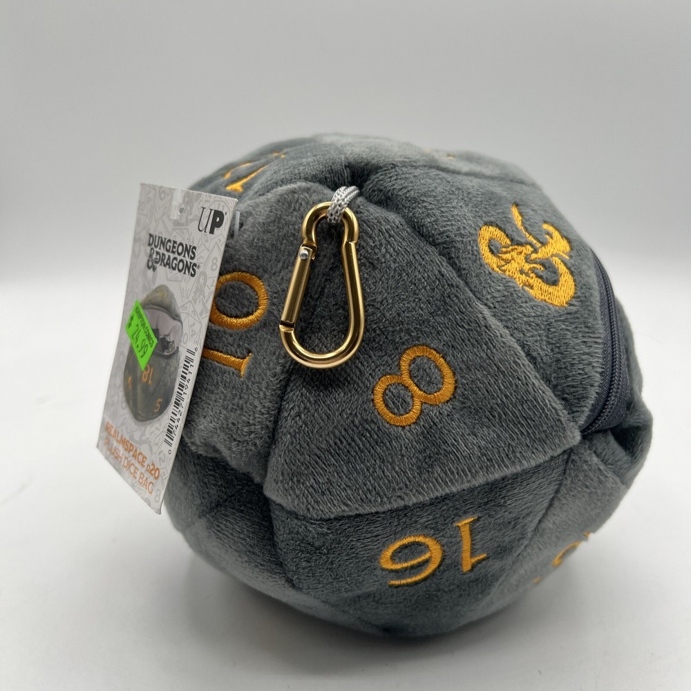 Dungeons & Dragons Ultra Pro Plush Dice Bag Realmspace d20