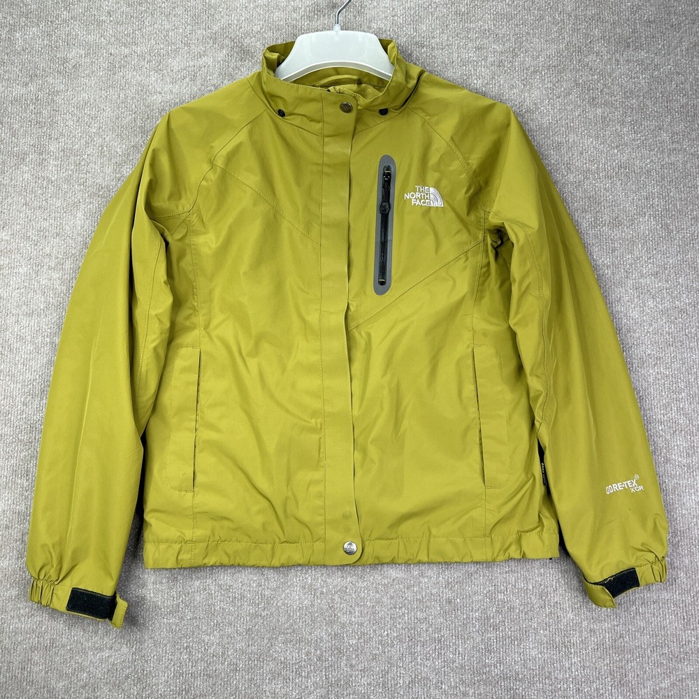 The North Face Jacket Womens Small Green Summit Series Raintex Nylon NP10311