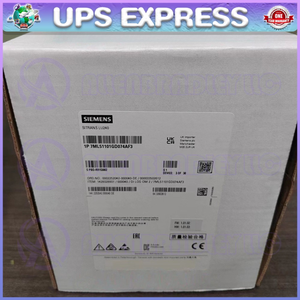 7ML5110-1GD07-4AF3 Siemens Ultrasonic Level Sensor   GQZ1
