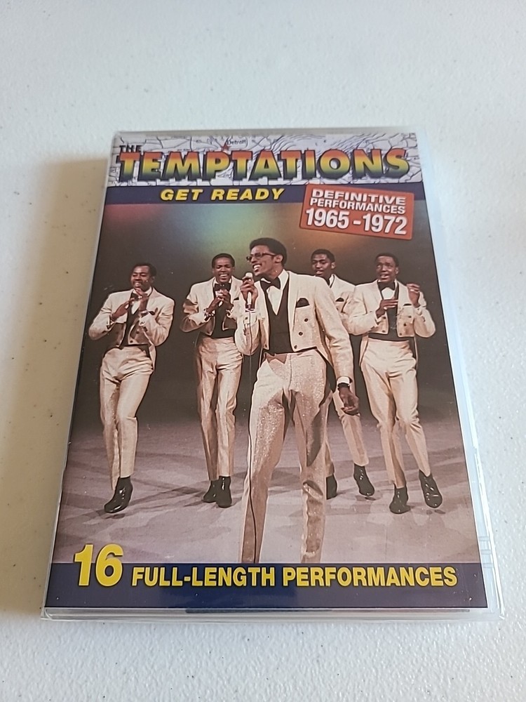 The Temptations Get Ready Definitive Performances: 1965-1972 DVD New & Sealed**