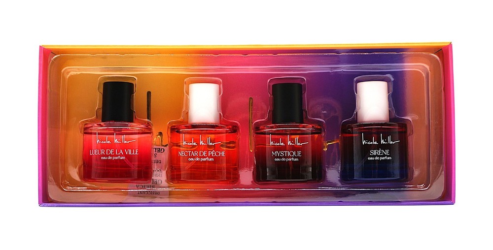 Nicole Miller The Fragrance Collection 4 Piece Gift Set NEW