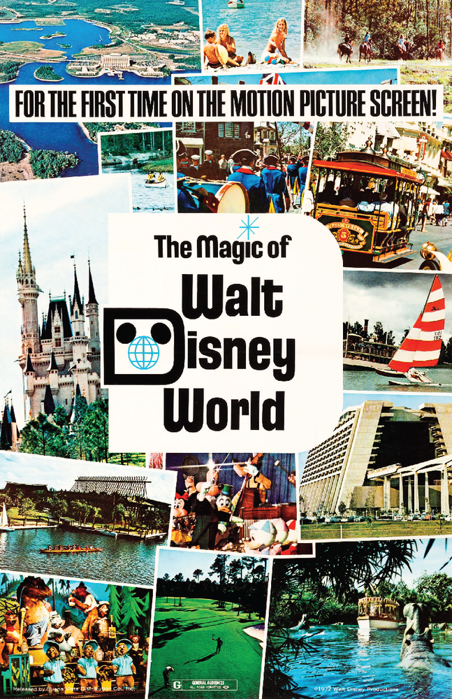 Disney World 13x19 Satin Art Print - Magical Walt Disney Poster