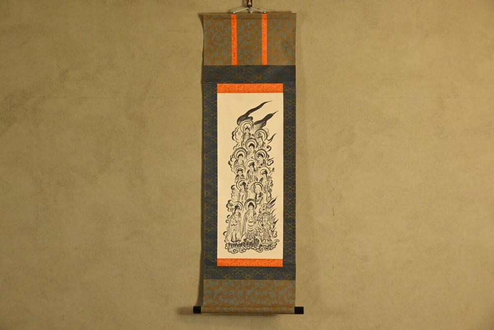 Buddhist Paintings, Thirteen Buddhas, Hanging Scrolls, Floor Decorations, Tea Ce
