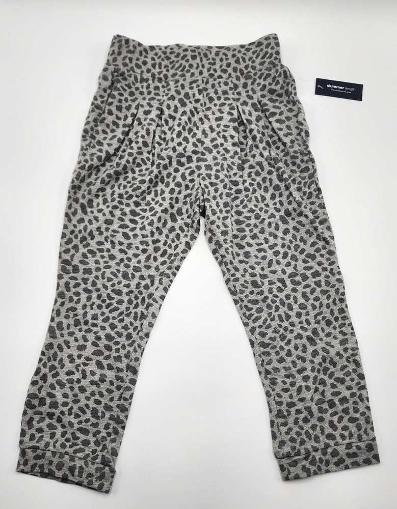 GAP Girls’ 100% Cotton Leopard Pants Size XS 4-5 Years NWT