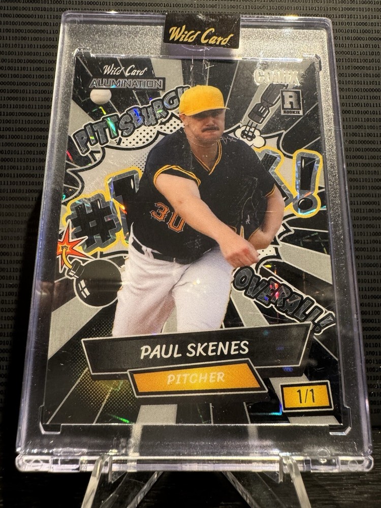 2024 Wild Card Alumination Comix - PAUL SKENES - 1/1 Number One Pick -