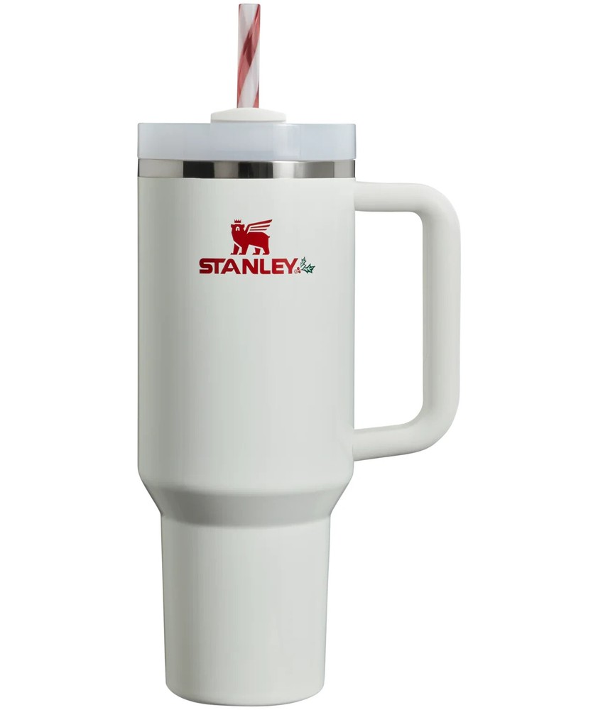 Stanley Mistletoe Twist THE QUENCHER H2.0 FLOWSTATE TUMBLER | 40 OZ CYBER MONDAY-image