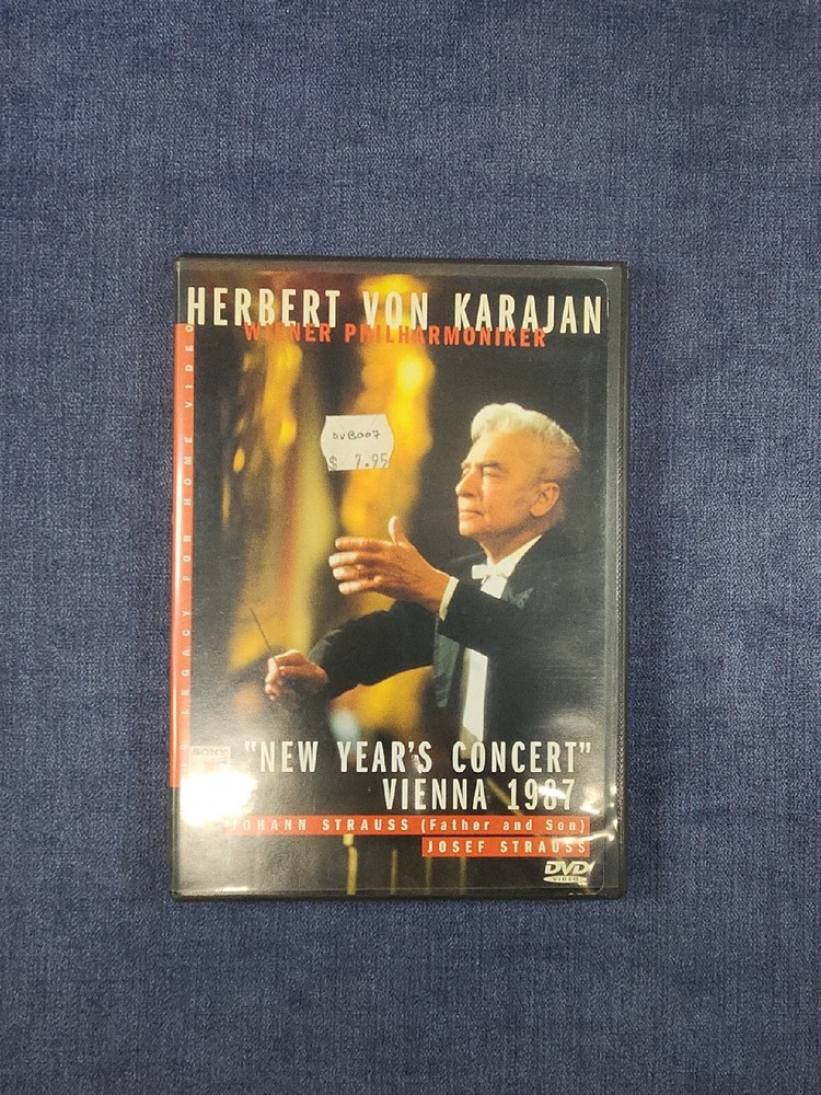 Herbert Von Karajan - New Years Eve Concert 1987 (DVD, 1998) 1ndvdAAB-image
